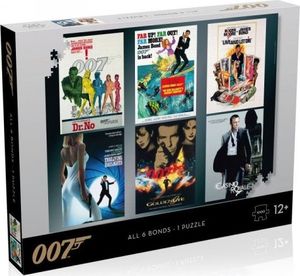Winning Moves Puzzle James Bond 007 Actor Debut 1000 elementów 1