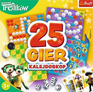 Trefl Gra planszowa 25 gier Rodzina Treflików 5