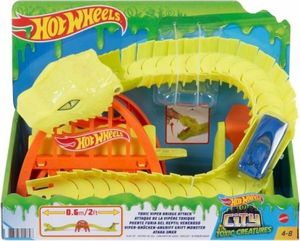 Hot Wheels Wyrzutnia City Toxic Creatures Żmijowy most  (GXP-780509) 2