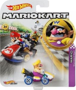 Hot Wheels Pojazd podstawowy Mario Kart Wario 1