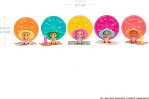 Lalka Barbie Mattel Color Reveal Bobas - Seria Wakacyjna (GTT12) 4