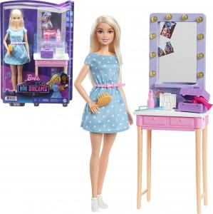 Lalka Barbie Mattel Big City Big Dreams - Malibu + toaletka (GYG38/GYG39) 7