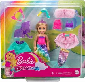 Lalka Barbie Mattel Dreamtopia - Chelsea + ubranka (GTF40) 6