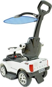 Super-Toys FORD RANGER JEŻDZIK, PCHACZ, KARMIDEŁKO,POJAZD NA AKUMULATOR, KOŁA EVA, MIĘKKIE SIEDZENIE/DKP01 4