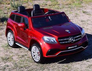 Super-Toys MERCEDES GLS 63, 4 SILNIKI, 2X12 V, MIĘKKIE KOŁA, MIĘKKIE SIEDZENIE DLA 2 DZIECI/HL228 15
