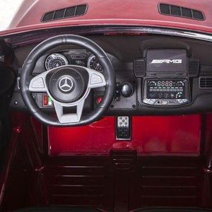 Super-Toys MERCEDES GLS 63, 4 SILNIKI, 2X12 V, MIĘKKIE KOŁA, MIĘKKIE SIEDZENIE DLA 2 DZIECI/HL228 20