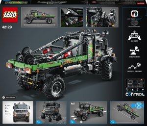 LEGO Technic Ciężarówka Mercedes-Benz Zetros z napędem na 4 koła (42129) 6