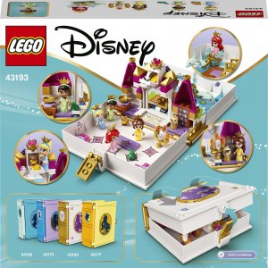 LEGO Disney Książka z przygodami Arielki, Belli, Kopciuszka i Tiany (43193) 9