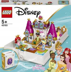 LEGO Disney Książka z przygodami Arielki, Belli, Kopciuszka i Tiany (43193) 1