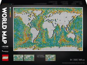 LEGO Art Mapa świata (31203) 1