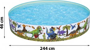 Bestway Basen rozporowy Dinozaury 244cm (55001) 4