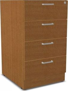 MDD Kontener pod biurko+zamek KH26 43x50xH73 olcha 1