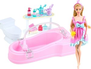 Anlily Zestaw ŁAZIENKA lalka Anlily wanna prysznic ZA2172 3