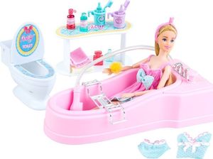 Anlily Zestaw ŁAZIENKA lalka Anlily wanna prysznic ZA2172 5