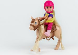 Icom Lalka Anlily 30 cm z Dzieckiem i Kucykiem (7132366) 2