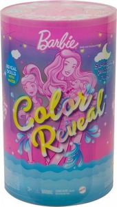 Mattel Lalka Barbie Color Reveal Pidżama Party Zestaw 1