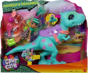 Mattel Lalka Cave Club Rockelle + Tyrasaurus zestaw 1