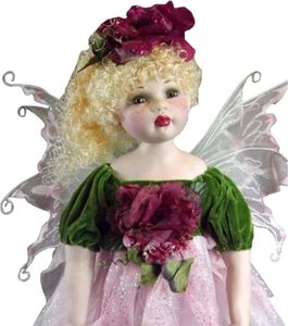 Lalka Ceramiczna Elf stojąca 62 cm 3