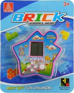 Lean Sport Gra Elektroniczna Kieszonkowa Tetris Gwiazdka 2