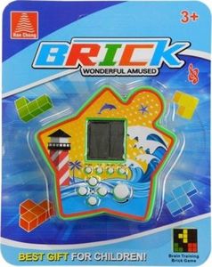 Lean Sport Gra Elektroniczna Kieszonkowa Tetris Gwiazdka 2