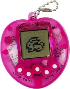 Lean Sport Gra Elektroniczna Tamagotchi Różowa z krótkim łańcuszkiem 5