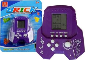 Lean Sport Gra Elektroniczna Tetris Bricks Rakieta Fioletowa 1