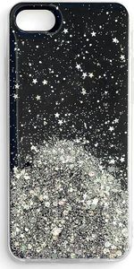 Wozinsky Wozinsky Star Glitter błyszczące etui pokrowiec z brokatem Xiaomi Redmi K40 Pro+ / K40 Pro / K40 / Poco F3 czarny 1