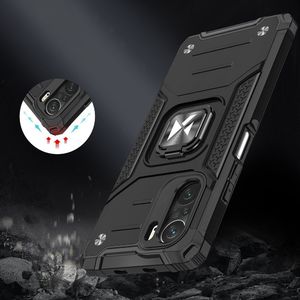 Wozinsky Wozinsky Ring Armor pancerne hybrydowe etui pokrowiec + magnetyczny uchwyt Xiaomi Redmi K40 Pro+ / K40 Pro / K40 / Poco F3 / Mi 11i czarny 8
