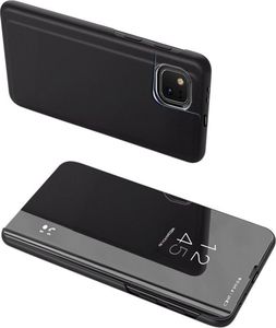 Hurtel Clear View Case futerał etui z klapką Realme 8 Pro / Realme 8 czarny 1