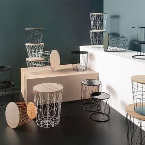 Atmosphera Druciany stolik kawowy Kumi biały 2