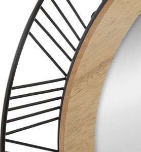 Atmosphera Metalowe okrągłe lustro ścienne Joe 45 cm 2