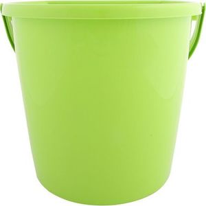 Bentom S.A Wiadro przyścienne plastikowe Bentom 11 l seledyn 2