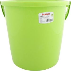 Bentom S.A Wiadro przyścienne plastikowe Bentom 11 l seledyn 3