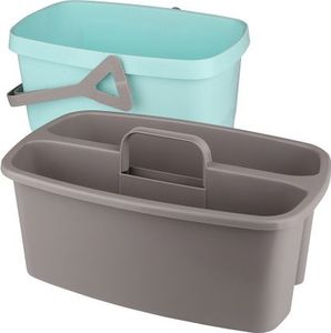 Artgos Wiadro z wkładem na detergenty plastikowe Berossi 12 l mięta 3