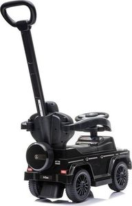 Lean Sport Jeździk Mercedes G-Class 653 Czarny z Pchaczem Dźwięk Silnika i Klaksonu 5