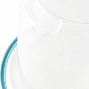 OKT Keeeper Wiadro Z Wylewką Mika 10l Transparentne Z Turkusową Rączką 1171.. 4