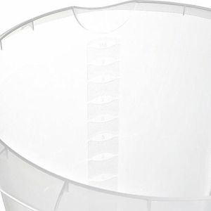 OKT Keeeper Wiadro Z Wylewką Mika 10l Transparentne Z Turkusową Rączką 1171.. 6