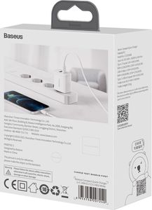 Ładowarka Baseus Compact 1x USB-A 1x USB-C 3 A (6953156207240) 9
