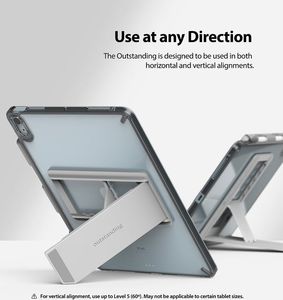 Etui na tablet Ringke RINGKE iPad Air 4th 2020 10.9' / ALL GEN FUSION COMBO w OUTSTANDING* SMOKE BLACK (LIGHT GRAY 1P) 6