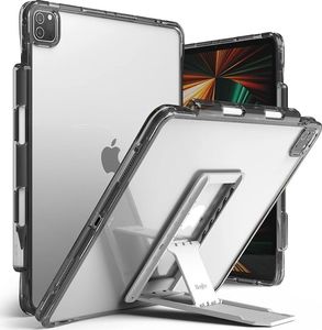 Etui na tablet Ringke RINGKE iPad Pro 2021 12.9" / ALL GEN FUSION COMBO w OUTSTANDING* SMOKE BLACK (LIGHT GRAY 1P) 1