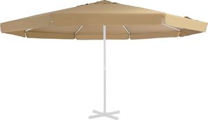 vidaXL Pokrycie do parasola ogrodowego, kolor taupe, 500 cm 1