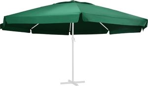 vidaXL Pokrycie do parasola ogrodowego, zielone, 600 cm 1