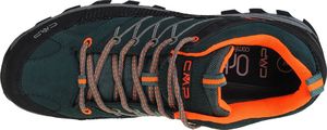 Buty trekkingowe męskie CMP Rigel Low Trekking Shoe Wp Petrolio/Orange Fluo r. 41 (3Q13247-08FF) 4