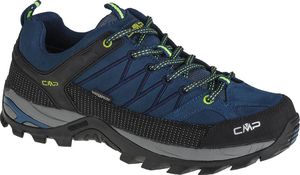 Buty trekkingowe męskie CMP Rigel Low Trekking Shoe Wp Blue Ink/Yellow Fluo r. 40  (3Q13247-08MF 2