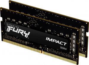 Pamięć do laptopa Kingston Fury Impact, SODIMM, DDR4, 16 GB, 3200 MHz, CL20 (KF432S20IBK2/16) 1
