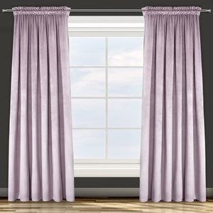 Eurofirany Zasłona Dekoracyjna Velvet Rosa Puder 140x250 3