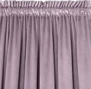 Eurofirany Zasłona Dekoracyjna Velvet Rosa Puder 140x250 4