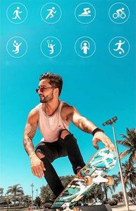 Smartwatch Active Band H76 Biały 11