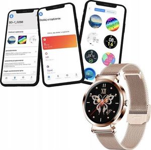 Smartwatch Bakeeley SD-1 Różowe złoto 3