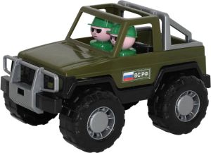 Polesie "Safari", samochód Jeep wojskowy w siatce - 47038 1